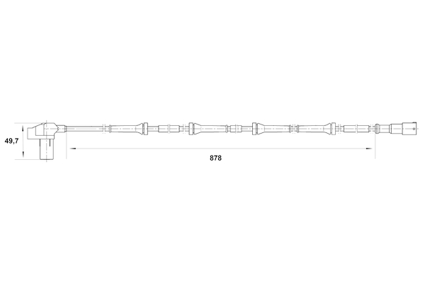 Bosch ABS sensor 0 265 006 711