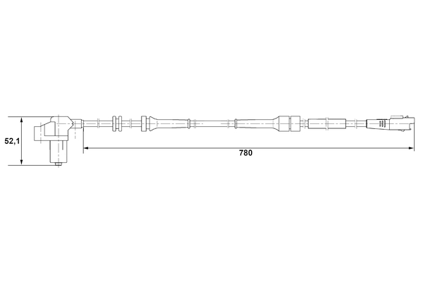 Bosch ABS sensor 0 265 006 730