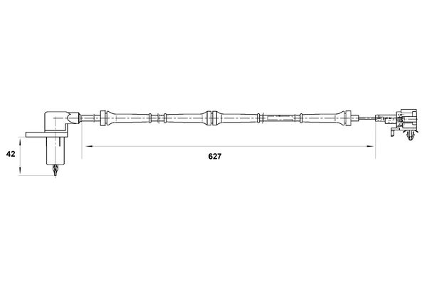 Bosch ABS sensor 0 265 006 755