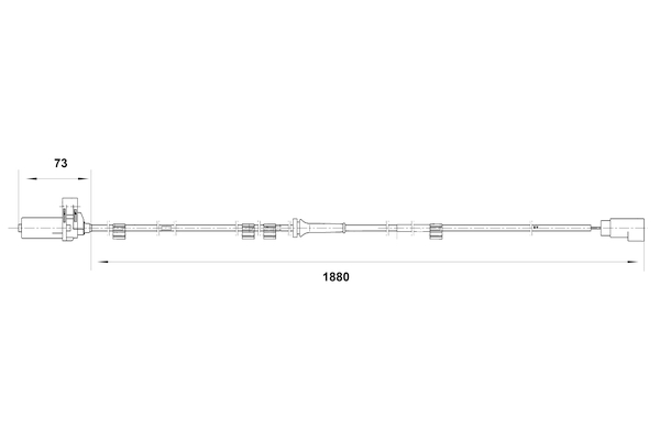 Bosch ABS sensor 0 265 006 817