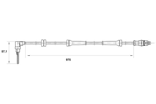 Bosch ABS sensor 0 265 007 069