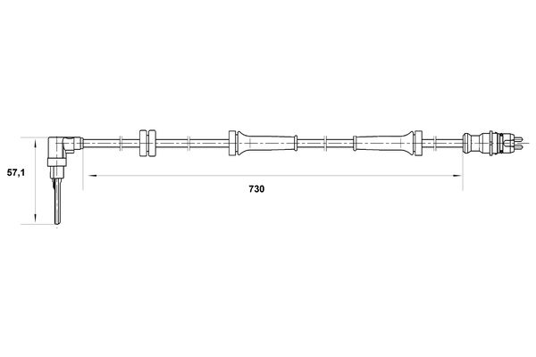 Bosch ABS sensor 0 265 007 070