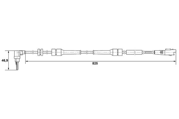 Bosch ABS sensor 0 265 007 083