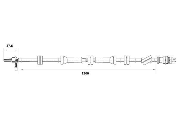Bosch ABS sensor 0 265 007 089