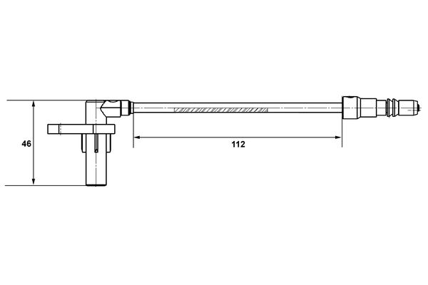 Bosch ABS sensor 0 265 007 439