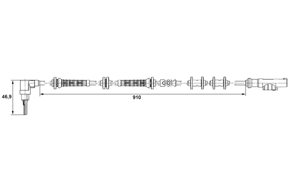 Bosch ABS sensor 0 265 007 448