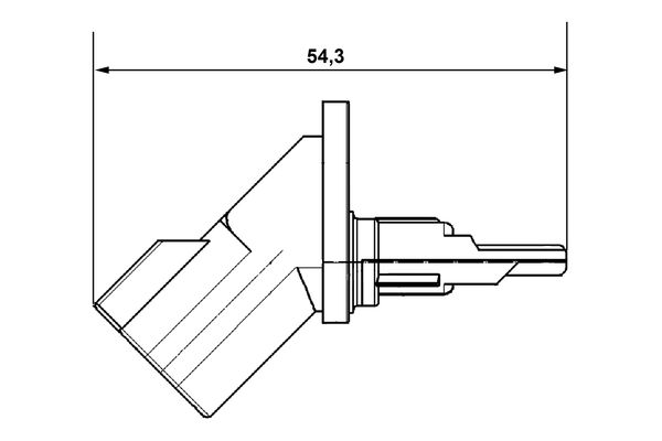 Bosch ABS sensor 0 265 007 879