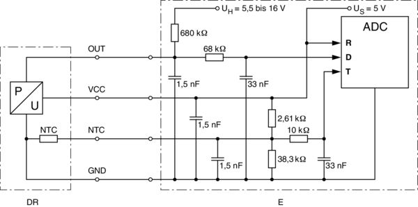 Bosch Vuldruk sensor 0 281 002 616