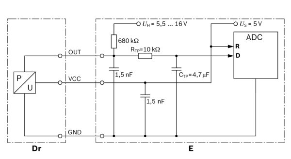 Bosch Uitlaatgasdruk sensor 0 281 002 772