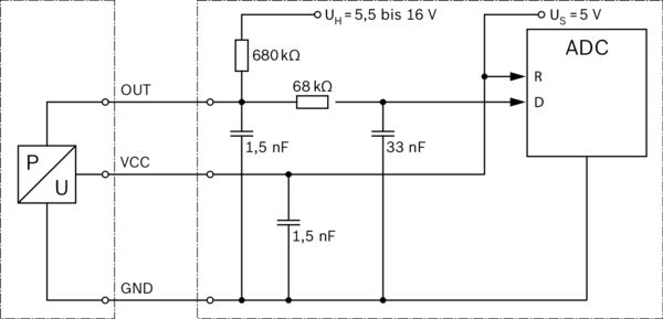 Bosch Vuldruk sensor 0 281 002 996