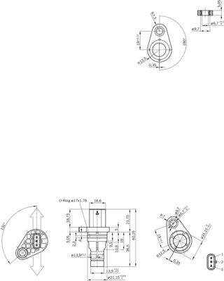 Bosch Krukas positiesensor 0 281 006 101