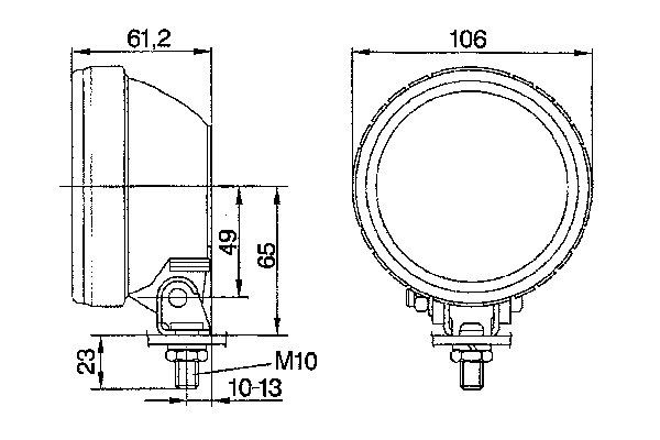 Bosch Mistlamp 0 305 055 001