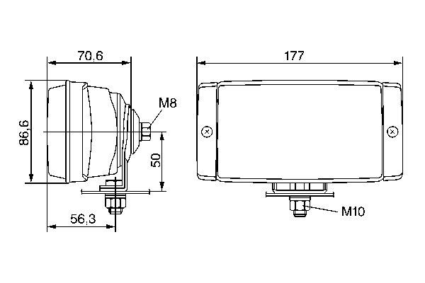 Bosch Mistlamp 0 305 406 101