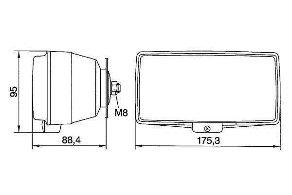 Bosch Mistlamp 0 305 601 104