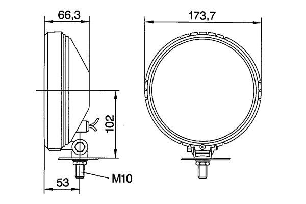 Bosch Mistlamp 0 305 602 001