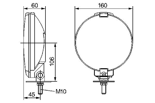 Bosch Mistlamp 0 305 603 002