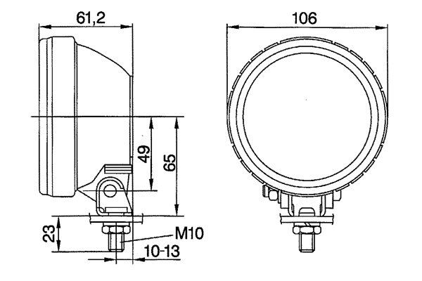 Bosch Werklamp 0 306 055 101