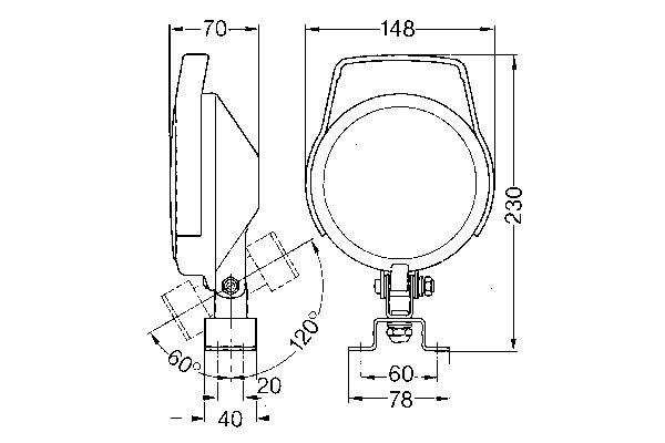 Bosch Werklamp 0 306 480 002