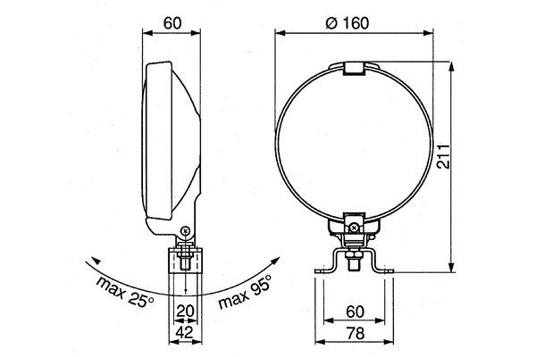 Bosch Werklamp 0 306 680 001