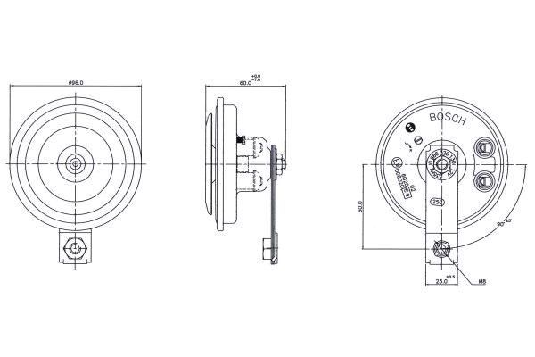 Bosch Claxon 0 986 320 130