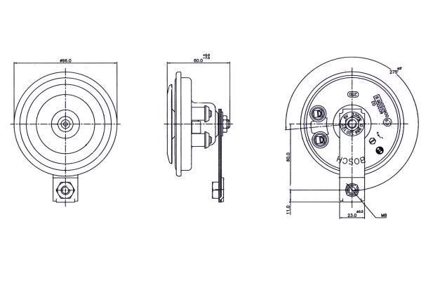 Bosch Claxon 0 986 320 101
