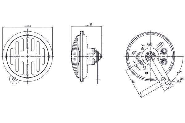 Bosch Claxon 0 986 320 306