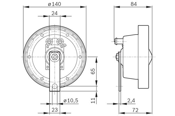 Bosch Claxon 0 320 226 002