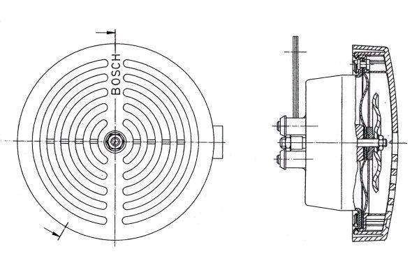 Bosch Claxon 0 320 223 024