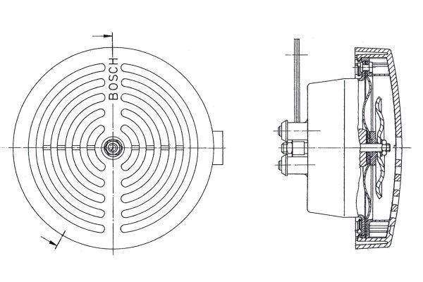 Bosch Claxon 0 320 223 025