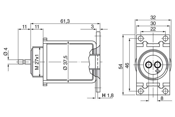 Bosch Hefmagneet 0 330 005 002