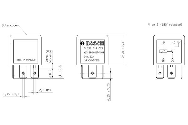 Bosch Relais 0 332 014 213