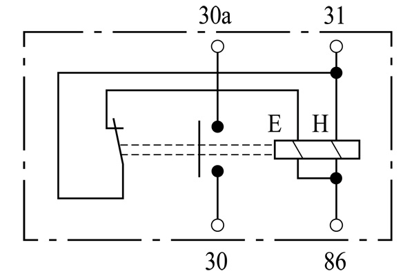 Bosch Batterij Relais (Omschakel) 0 333 301 015