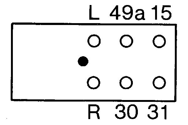 Bosch Knipperlichtautomaat, pinkdoos 0 335 240 002