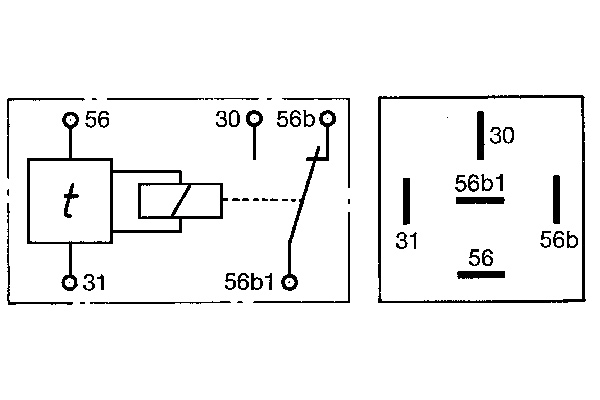 Bosch Vertragingsrelais 0 335 330 802