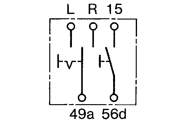 Bosch Ruitenwisserschakelaar 0 341 810 013