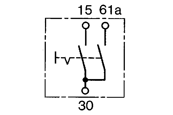 Bosch Contactschakelaar 0 342 006 001