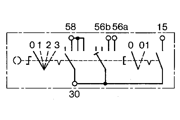 Bosch Contactschakelaar 0 342 201 010