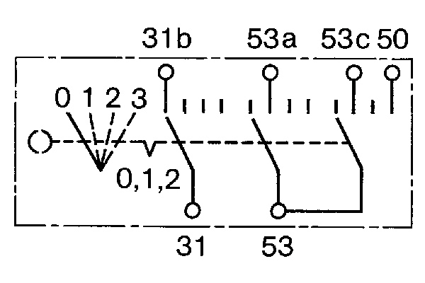 Bosch Contactschakelaar 0 342 309 007