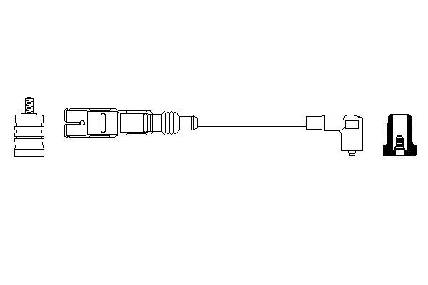 Bosch Bougiekabel 0 356 912 888