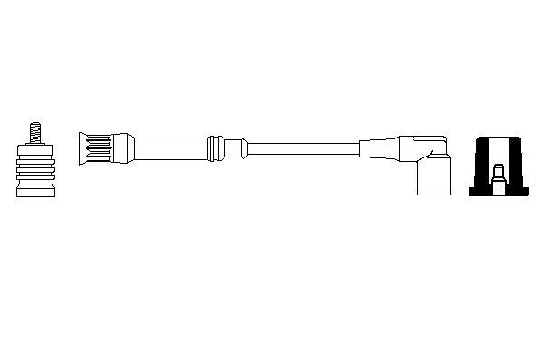 Bougiekabel Bosch 0 356 912 895