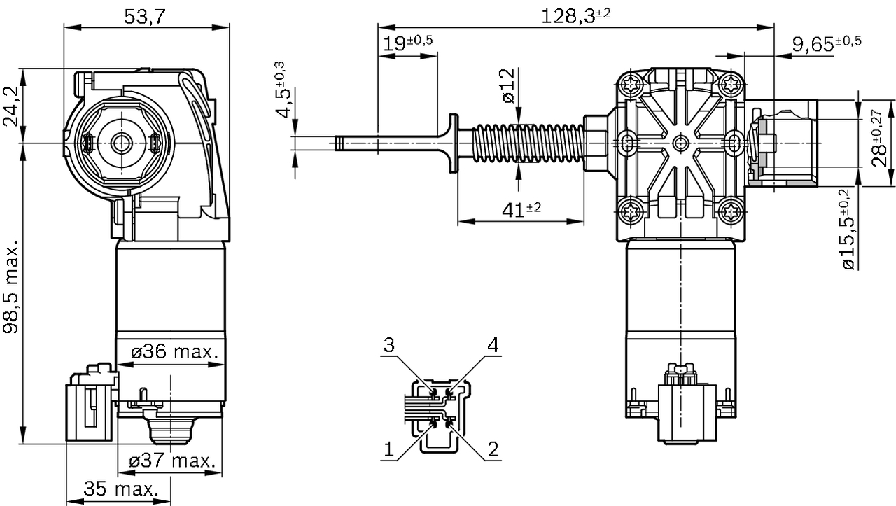 Bosch Elektromotor 0 390 204 027