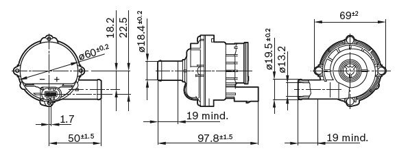 Bosch Hulpwaterpomp 0 392 023 004