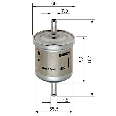 Bosch Brandstoffilter 0 450 905 320