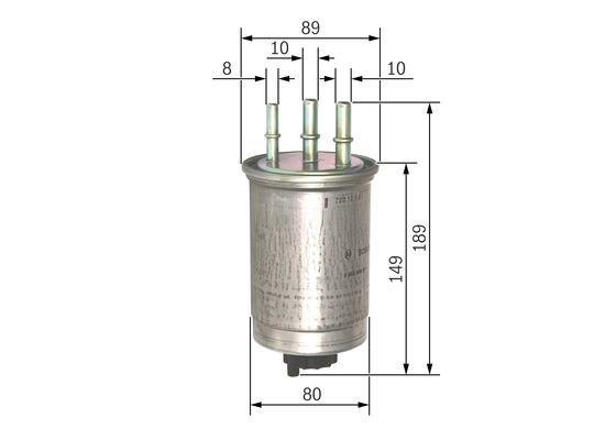 Bosch Brandstoffilter 0 450 906 511