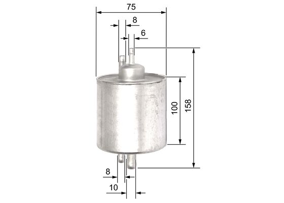 Bosch Brandstoffilter 0 450 915 003