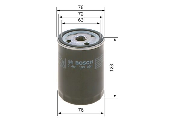 Bosch Oliefilter 0 451 103 033