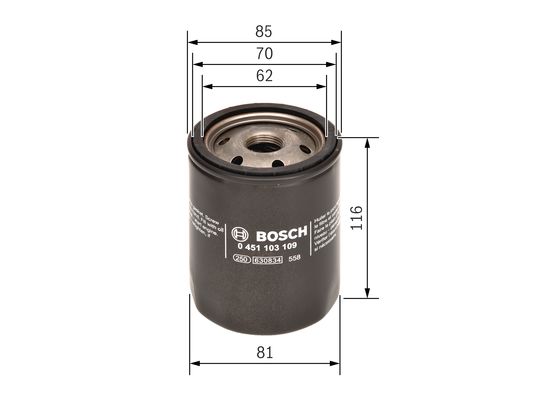 Bosch Oliefilter 0 451 103 109