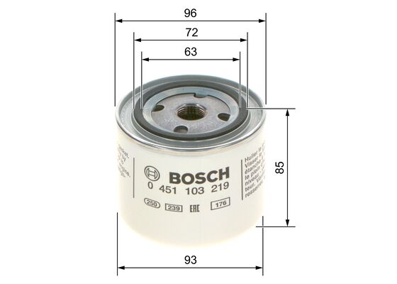 Bosch Filter/oliezeef automaatbak 0 451 103 219