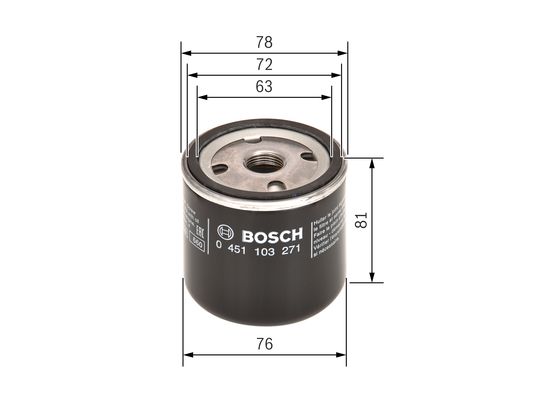 Bosch Oliefilter 0 451 103 271