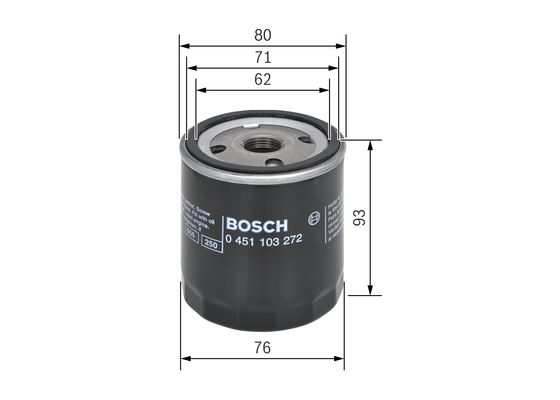 Bosch Oliefilter 0 451 103 272